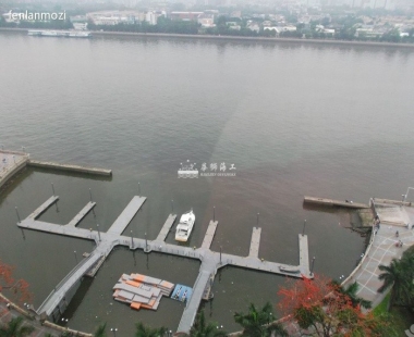 游艇码头项目丨广州水上训练码头浮台维修改造工程