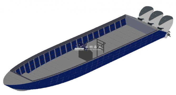 13.5m铝合金快艇