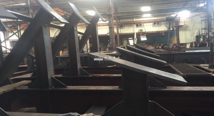 SWL 390t 船舶吊装托架