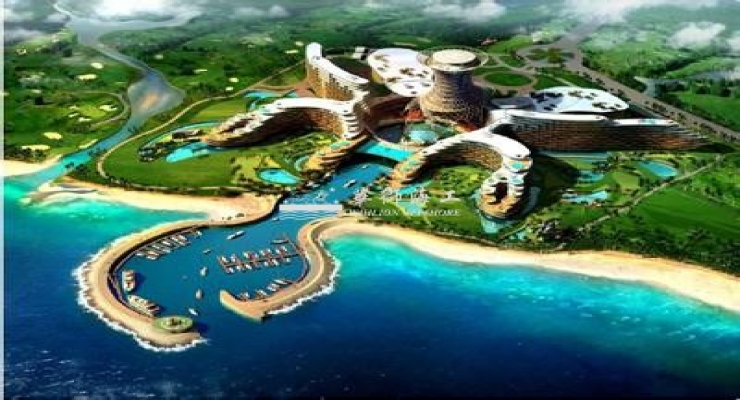 海南龙沐湾游艇码头